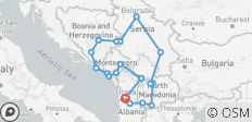 Balkans : le voyage détaillé - 19 destinations