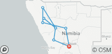 Namibia - Chef’s Spezial: Hinteres Kaokoveld & van Zyl’s Pass Expedition - 9 Destinationen