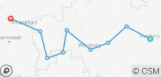  Radfahren entlang des Main von Bamberg nach Frankfurt (selbst geführt) - 9 destinations 