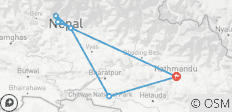 Geluxe: Nepal: Annapurna trektocht, raften en Chitwan Nationaal Park - 6 bestemmingen