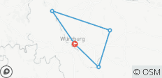  Mainfranken | Individuelle Radreise | Rund um Würzburg - 5 Destinationen 