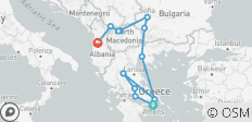 Todo sobre Grecia con 3 capitales balcánicas - Viaje en grupo pequeño - 12 destinos