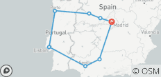 Points forts de l\'Espagne et du Portugal (Classique - Hiver) - 8 destinations