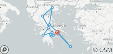 Gran circuito por Grecia: Peloponeso, norte de Grecia y Santorini - 15 destinos