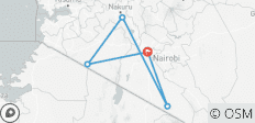  Unvergessliches Kenia private Safari - 6 Tage - 5 Destinationen 