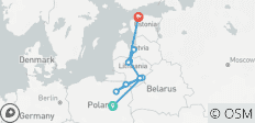 Varsovia y los Estados Bálticos (Clásico) - 9 destinos