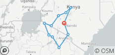 16 Days The Great Herds of Kenya & Tanzania Migration Safari - 11 destinations