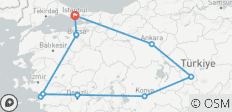 Rondreis Turkije - 9 Daagse Groepsreis - 9 bestemmingen