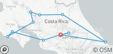 Costa Rica Wanderreise - 12 destinations