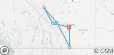 Excursión de 6 días por las Rocosas: Aventura por los Parques Nacionales de Banff, Yoho, Jasper y Waterton - 7 destinos