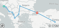 Eine luxuriöse Expedition von Dubrovnik nach Istanbul & Kappadokien 3 FLÜGE inkl. - Kleingruppenreise - 11 Destinationen