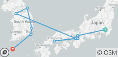 Le Japon et la Corée du Sud en 25 jours : De Tokyo à l\'île de Jeju - 11 destinations
