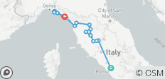  Treasures of Tuscany &amp; Liguria - 7 days - 19 destinations 