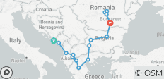 Dubrovnik naar Boekarest: Hoogtepunten van Oost-Europa - Kleine Groepsreis - 17 bestemmingen