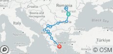 Patrimoine des Balkans : du château de Dracula à l\'Athènes antique – 5 dîners inclus - 17 destinations