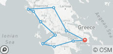 Semi-Private Greece Tour; Ancient Treasures & Ionian Islands in 8 Days - 11 destinations
