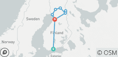  Finnland Roadtrip: Zum Nordlicht in der Glasvilla - 9 Destinationen 