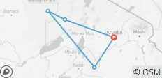 Descubre Nuestro Mejor Presupuesto para 6 Días en Tanzania - Partiendo de Arusha con un Precio Razonable - 5 destinos