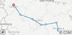  Main Romantik Nürnberg - Köln 2024 (7 Destinationen) - 7 Destinationen 