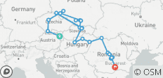 Viaje por Europa central y Rumanía - 23 destinos