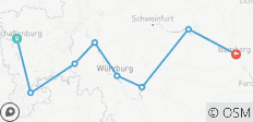  Deutschland: Von Aschaffenburg bis Bamberg mit dem Fahrrad (für die ganze Familie) - 8 Destinationen 