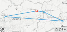 Vienne, Salzbourg, Budapest, Bratislava et la vallée du Danube - 6 jours - 5 destinations
