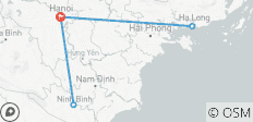 Nordvietnam Highlights: Hanoi, Ninh Binh, Halong-Bucht Kreuzfahrt 5 Tage - 5 Destinationen