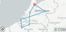  Tulpenkreuzfahrt - AMADEUS Riva (Amsterdam - Amsterdam) - 7 Destinationen 
