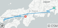 14 Dagen Aangepaste Japan Cultuur & Geschiedenis Essentiële Familie Tour (privégids & chauffeur) - 10 bestemmingen