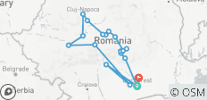 Circuit sur mesure de 7 jours en Roumanie, départ quotidien (avec guide privé et hôtels 4 étoiles) - 19 destinations