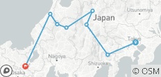 13 jours d\'excursion au Japon (guide et chauffeur privés)Customizable - 8 destinations