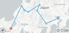 13 jours d\'excursion au Japon (guide et chauffeur privés)Customizable - 8 destinations