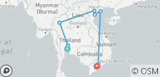 Voyage épique en Asie du Sud-Est en 18 jours - Thaïlande, Vietnam et Bali - 8 destinations