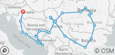 Zentralbalkan Entdeckerreise - 19 Tage - 27 Destinationen