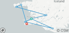  Das Beste aus Süd- und Westisland - 12 Destinationen 