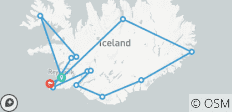  La magie des aurores boréales (8 jours / 7 nuits)* Découvrez l\'Islande dans toute sa splendeur hivernale*. - 16 destinations 