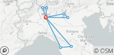 6 Day Milan including visit to Verona, Lake Garda, Florence, Pisa, Lake Como, Bellagio, & Lugano. - 11 destinations