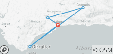 Séjour de 6 jours à Malaga avec visite de Gibraltar, Grenade, l\'Alhambra et le Caminito del Rey - 5 destinations