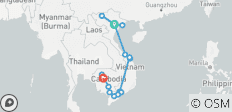 Avontuurlijke reis door Vietnam & Cambodja – 23 dagen - 18 bestemmingen