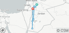  Höhepunkte von Jordanien Rundreise - 7 Destinationen 