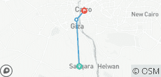 2 Days Private Guided Tours of Cairo and Giza with Free Cairo Airport Transfers - 3 destinations