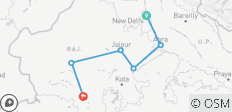 Introduction à l\'Inde - 11 jours (tout compris) - 6 destinations