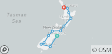  16 Tage Neuseeland einmal anders Erleben deutschsprachig geführte Klein - 12 Destinationen 