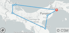 Panama Rundreise - 17 Tage Höhepunkte mit Badeverlängerung - 7 Destinationen
