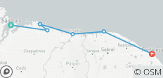 Route der Emotionen von São Luis nach Fortaleza) - 6 Destinationen