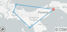 Viaje Privado de 12 Días al Canal de Panamá y las Islas de Bocas del Toro, Salida Diaria - 5 destinos