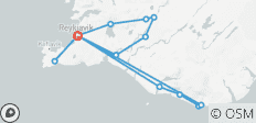 Best of Iceland 6-Day Stopover Tour - 14 destinations