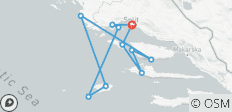 Navegación Croacia 8 días -Split, Laguna Azul, Vis, Hvar, Bol y Trogir - 11 destinos