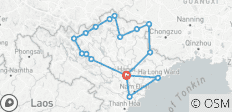Nordvietnam Grand Tour - 18 Nächte 17 Tage Private Tour - 17 Destinationen