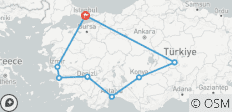 10 jours - Patrimoine et hauts lieux de la Turquie - 10 destinations